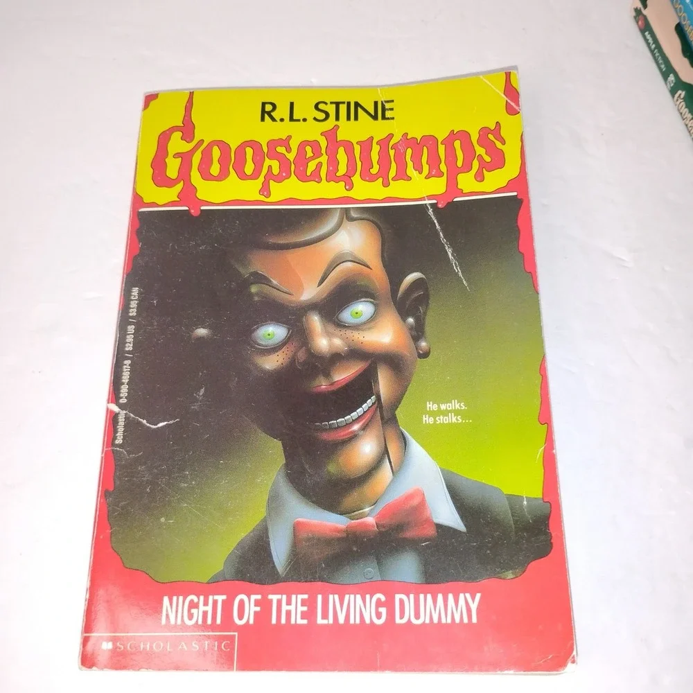 Goosebumps FIRST PRINT Night of the Living Dummy  R.L. Stine‎